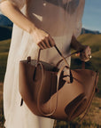 POLENE Bag Cyme Mini in CAMEL