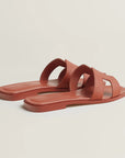 Hermes Oran Sandal in Epsom Calfskin color GOLD