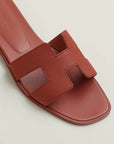 Hermes Oran Sandal in Epsom Calfskin color GOLD