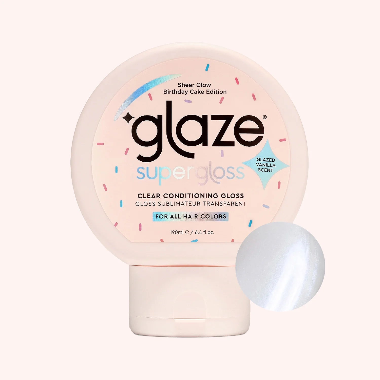 Glaze Supergloss - Sheer Glow Birthday Cake Limited Edition