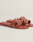 Hermes Oran Sandal in Epsom Calfskin color GOLD